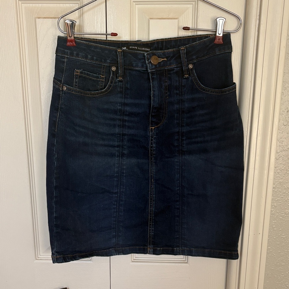 Riders by Lee Indigo Denim Skirt